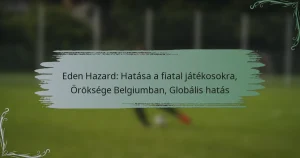 Eden Hazard: Hatása a fiatal játékosokra, Öröksége Belgiumban, Globális hatás
