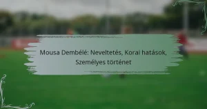 Mousa Dembélé: Neveltetés, Korai hatások, Személyes történet