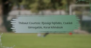 Thibaut Courtois: Ifjúsági fejlődés, Családi támogatás, Korai kihívások